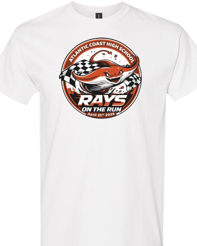 Atlantic Coast High School Rays on the Run Custom T-Shirt